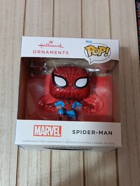 Hallmark Spider-Man POP! Ornament - Red, Blue & White